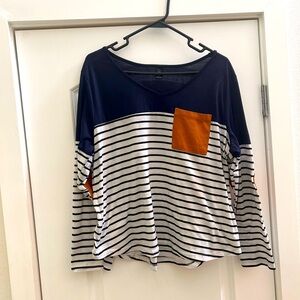 SHEIN CURVE WOMENS SIZE 1XL LONGSLEEVE